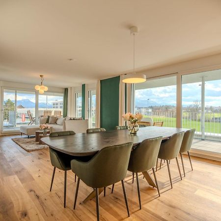 Visionary Hospitality Rothenburg, Lucerne - Premium Apartments With Free Parking, Washer, Kitchen, Terrace, 15' City Extérieur photo