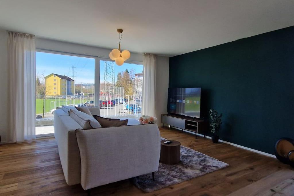 Visionary Hospitality Rothenburg, Lucerne - Premium Apartments With Free Parking, Washer, Kitchen, Terrace, 15' City Extérieur photo
