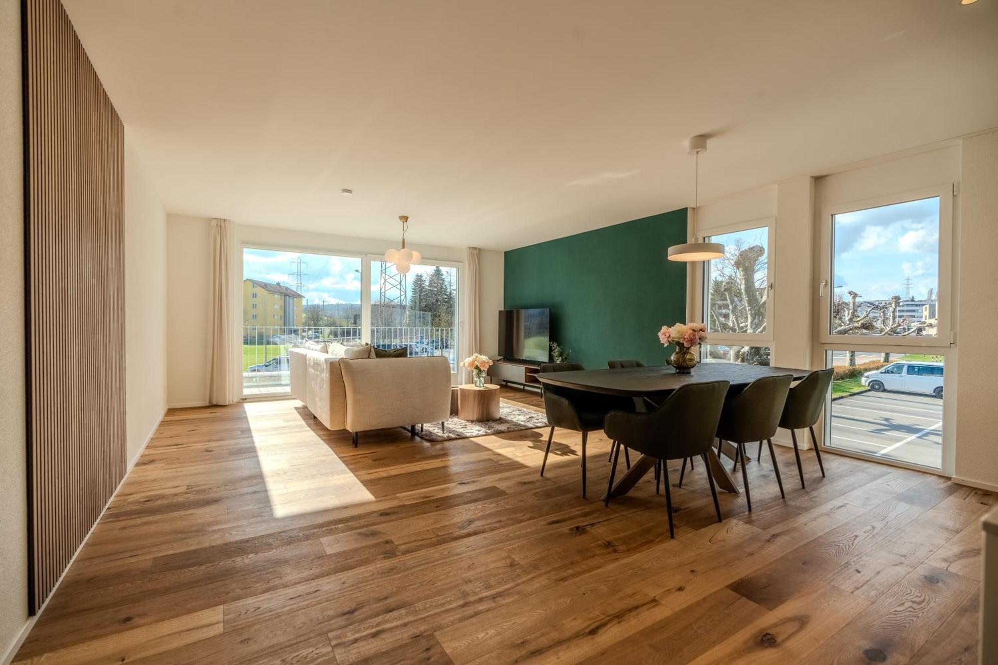 Visionary Hospitality Rothenburg, Lucerne - Premium Apartments With Free Parking, Washer, Kitchen, Terrace, 15' City Extérieur photo