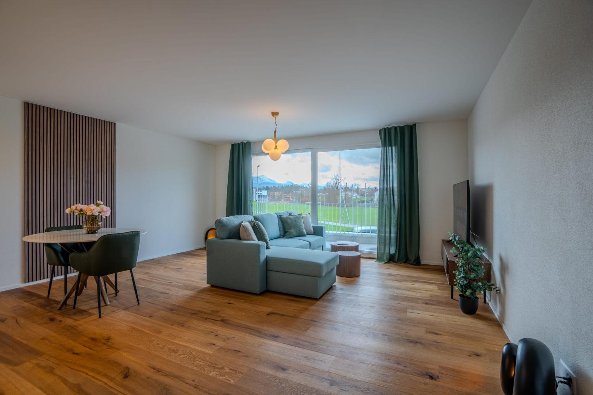 Visionary Hospitality Rothenburg, Lucerne - Premium Apartments With Free Parking, Washer, Kitchen, Terrace, 15' City Extérieur photo